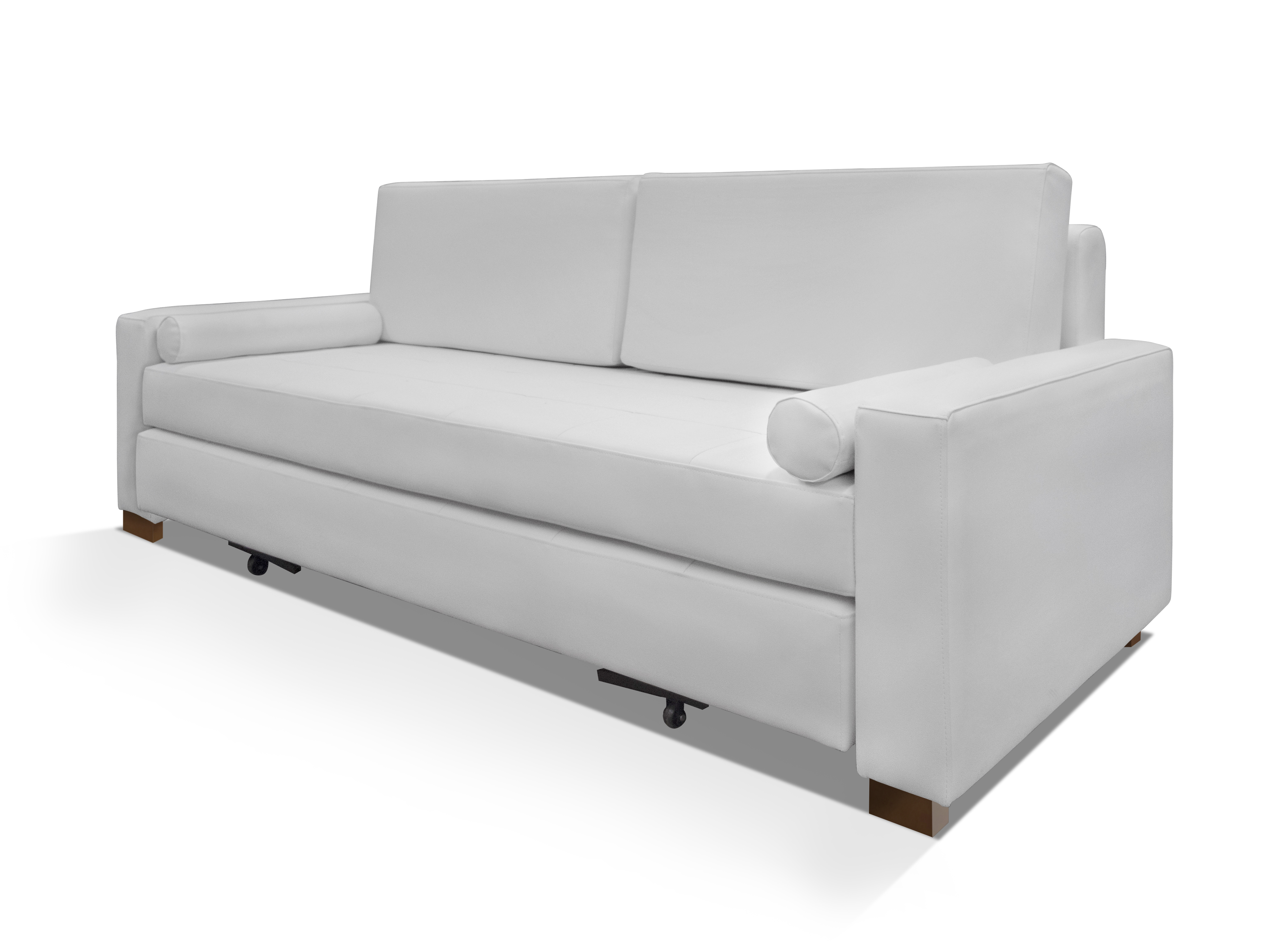 Sofa blanca dos plazas – Beleman Importaciones